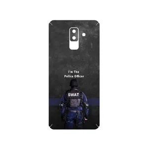 MAHOOT Police Officer Cover Sticker for Samsung Galaxy A6 Plus 2018