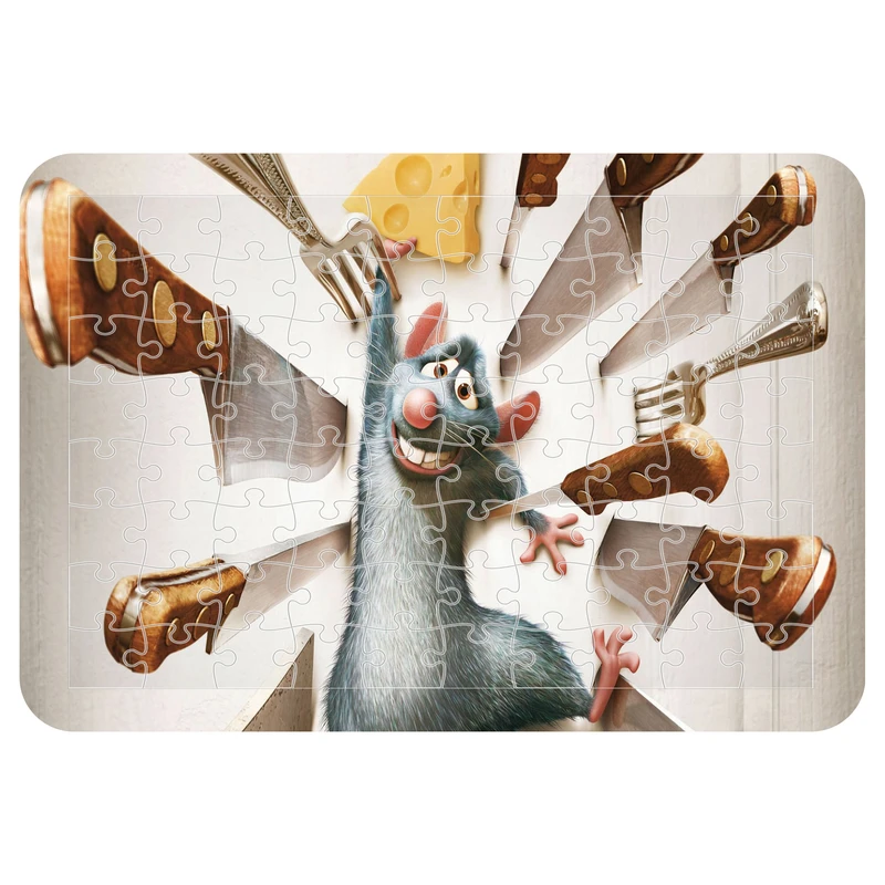 پازل 54 تکه مدل CHB1850 طرح انیمیشن موش سرآشپز راتاتویی