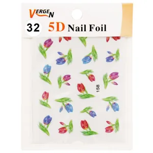 استیکر طراحی ناخن ورژن مدل GS125 مدل 32