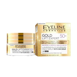 کرم ضد چروک اولاین مدل +Gold Lift Expert 50 حجم 50 میلی لیتر
