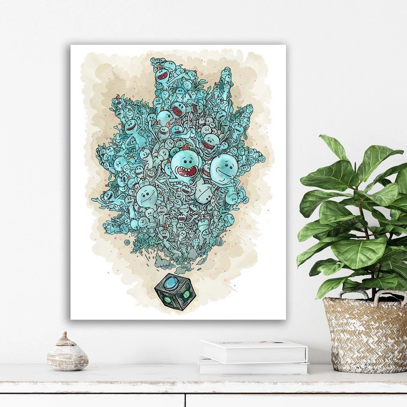 تابلو شاسی آتریسا مدل ریک اند مورتی Rick and Morty