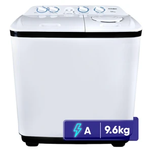 ماشین لباسشویی 9.6 کیلوگرم نیمه اتوماتیک پاکشوما مدل ptn 9604i aj
