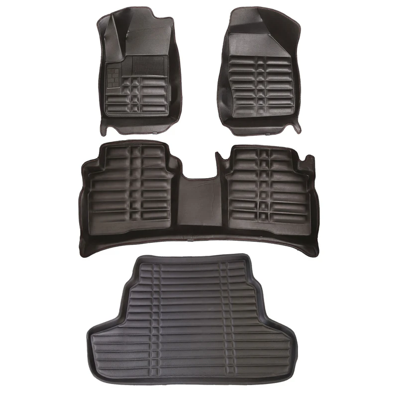 کفپوش خودرو پنج‌بعدی مدل LS همراه با کفپوش صندوق مناسب برای آریزو 8 