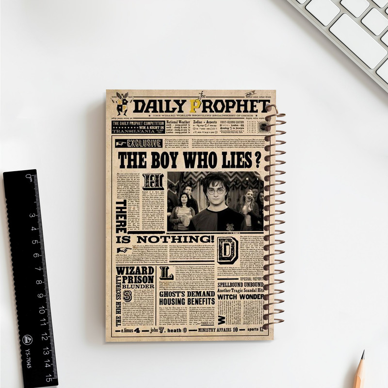 دفتر یادداشت مشایخ طرح هری پاتر کد 5261