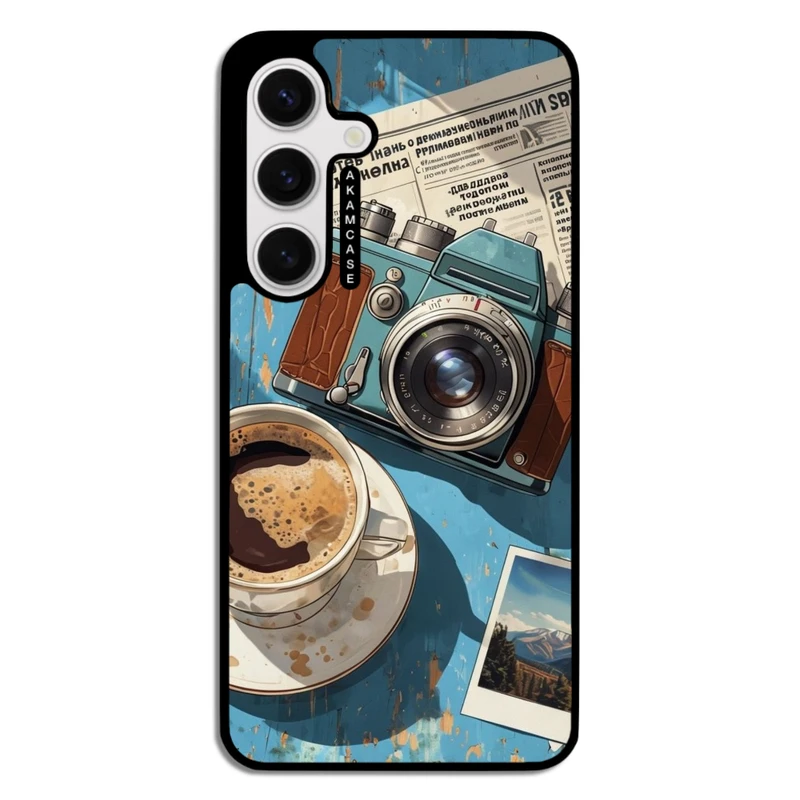 کاور آکام مدل AMC-WSGS24-COFFEE-1 مناسب برای گوشی موبایل سامسونگ Galaxy S24