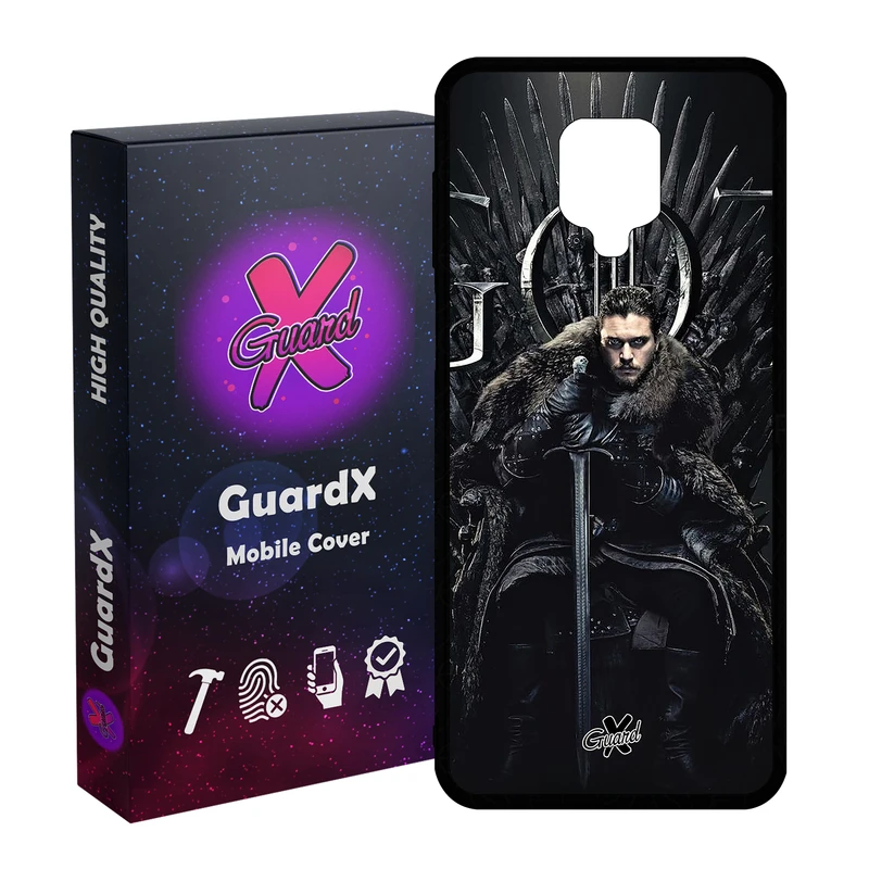 کاور گارد ایکس طرح Jon Snow مدل Glass10416 مناسب برای گوشی موبایل شیائومی Redmi Note9 Pro/Note 9 Pro Max/Note 9S/Poco M2 Pro