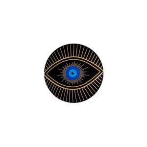 نقد و بررسی بشقاب دیوارکوب سفالی طرح چشم نظر کد 05 توسط خریداران