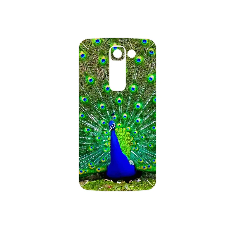 برچسب پوششی ماهوت مدل Peacock مناسب برای گوشی موبایل ال جی G2 mini