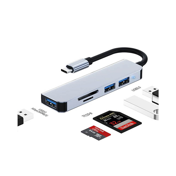هاب 5 پورت USB-C مدل BYL-2103U