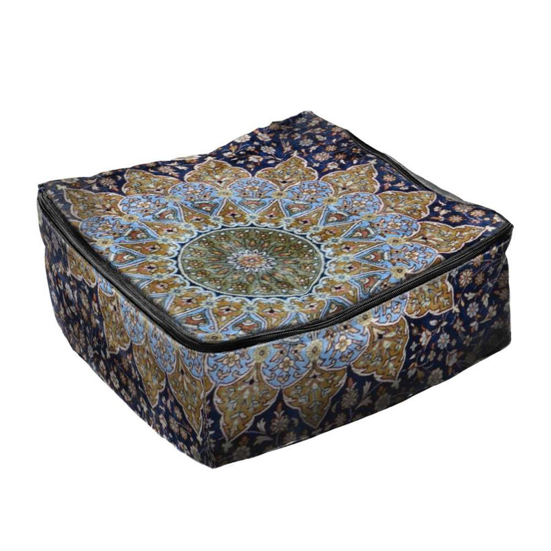 باکس لباس مدوپد طرح قالیچه قم ترنجی گل ریز مدل C-Ghom111