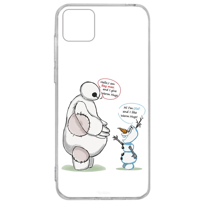 کاور طرح Olaf & Baymax مناسب برای گوشی موبایل هوآوی Y5P 