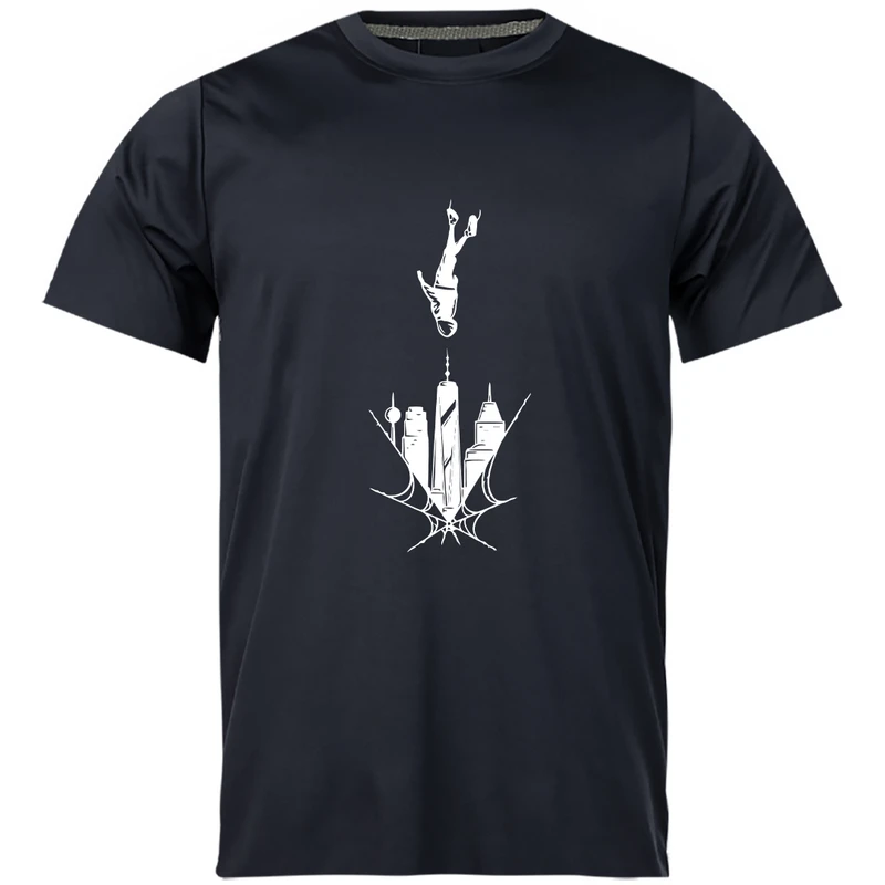 تی‌شرت آستین کوتاه مردانه مدل Spider-Man کد 037