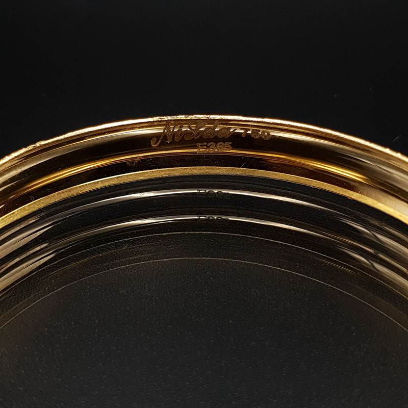 النگو طلا 18 عیار زنانه مدل 1EL1731