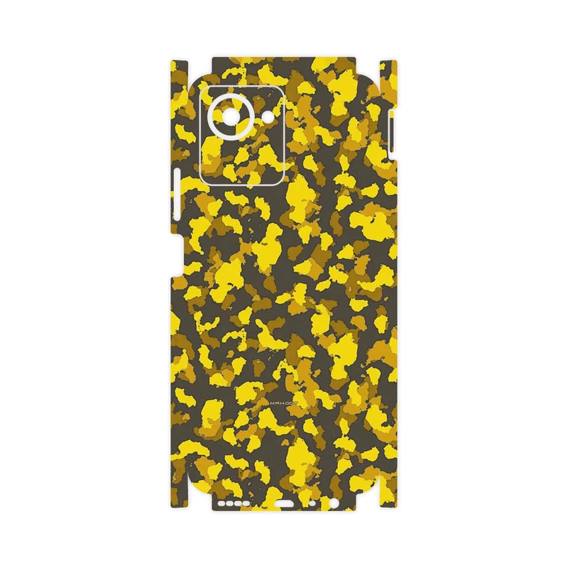 برچسب پوششی ماهوت مدل Yellow Infantry Army-FullSkin مناسب برای گوشی موبایل ریلمی C30s