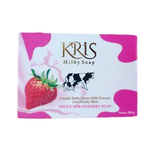 صابون شستشو کریس مدل Milky Strawberry وزن 100 گرم