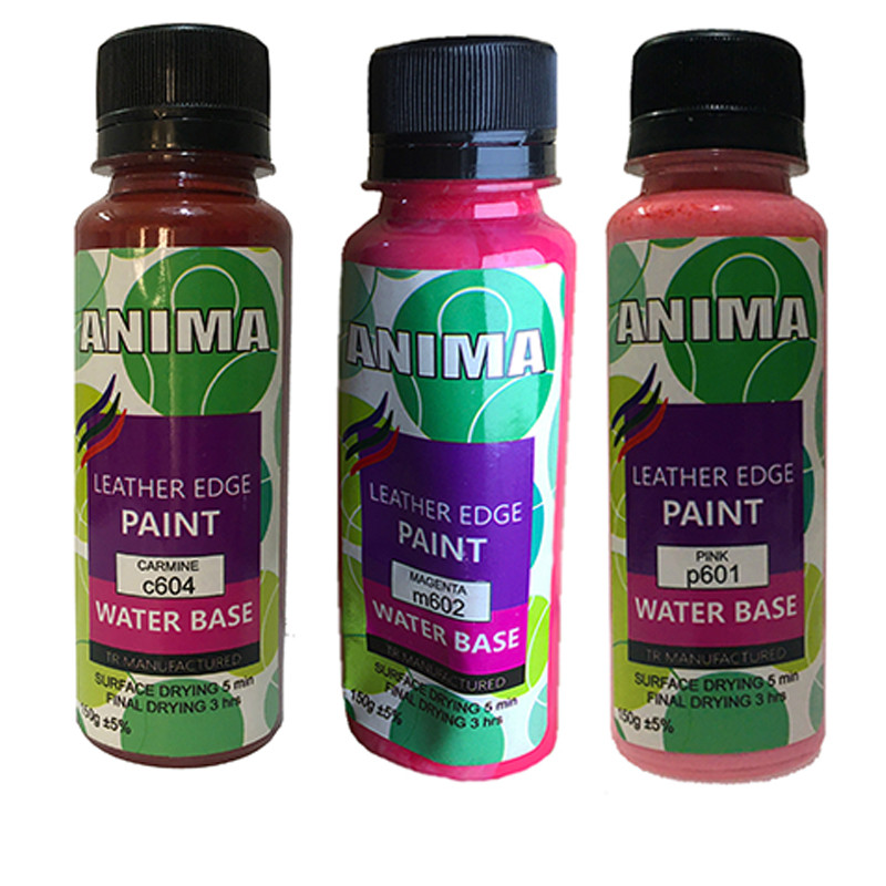 رنگ لبه چرم آنیما کد RPP3x حجم 150 میلی لیتر بسته 3 عددی رنگ لبه چرم آنیما کد RPP3x حجم 150 میلی لیتر بسته 3 عددی