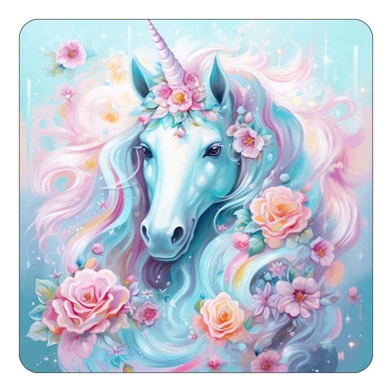 مگنت کاکتی طرح اسب تک شاخ و یونیکورن مدل mp30995