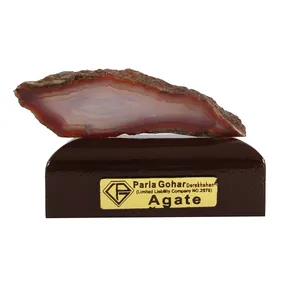 سنگ راف عقیق پارلا گوهر کد 3056