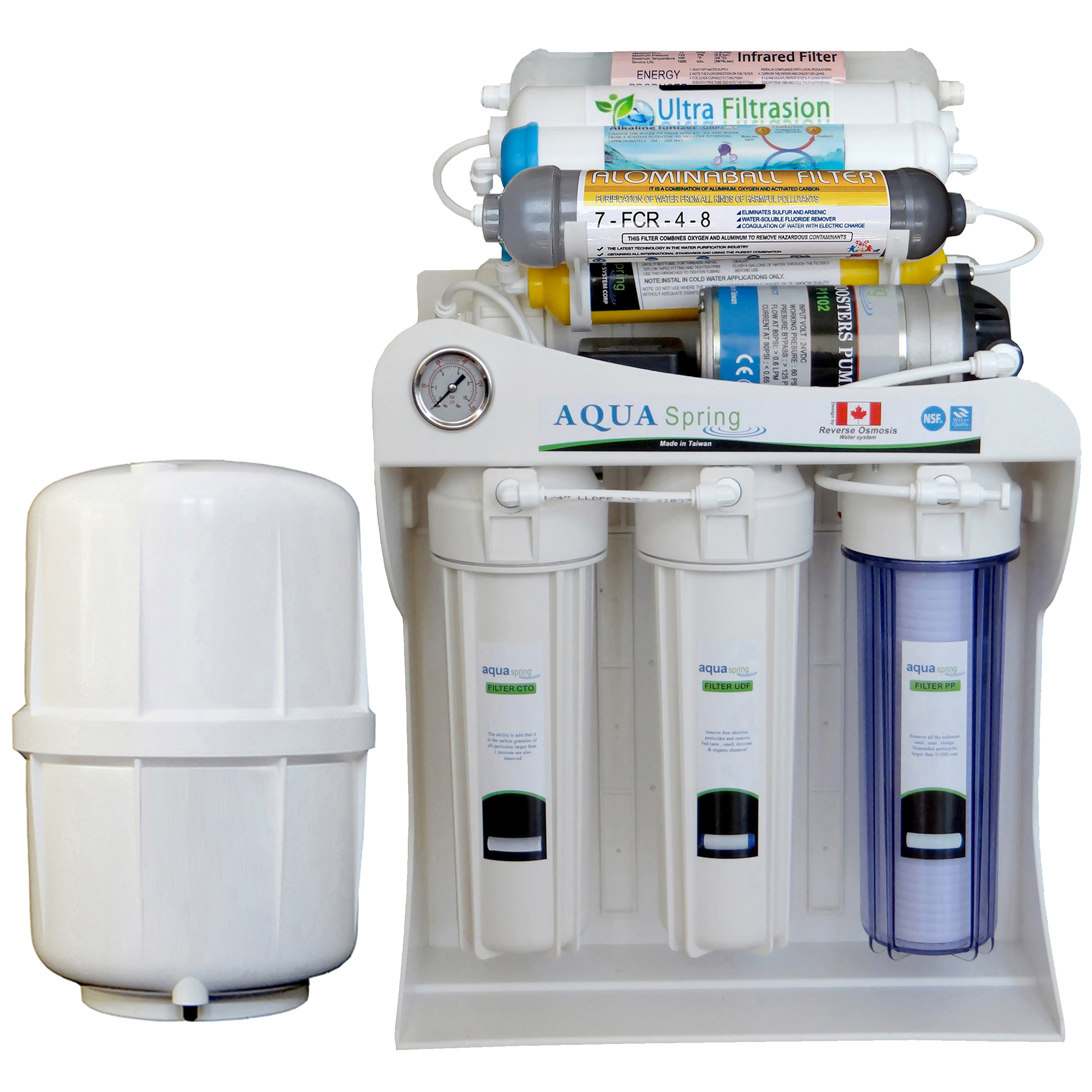 دستگاه تصفیه کننده آب آکوآ اسپرینگ مدل RO-SF5850