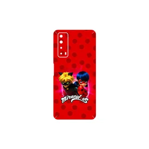 MAHOOT Ladybug and Cat Noir Cover Sticker for Huawei Y7a