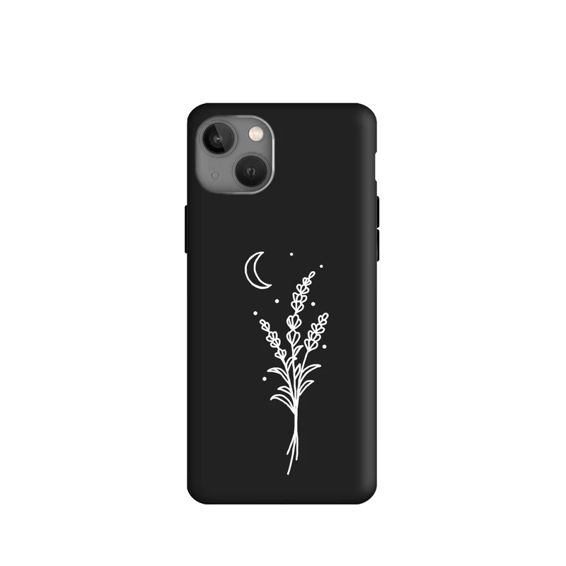 کاور قاب گارد طرح گل و ماه کد s9540 مناسب برای گوشی موبایل اپل iphone 14