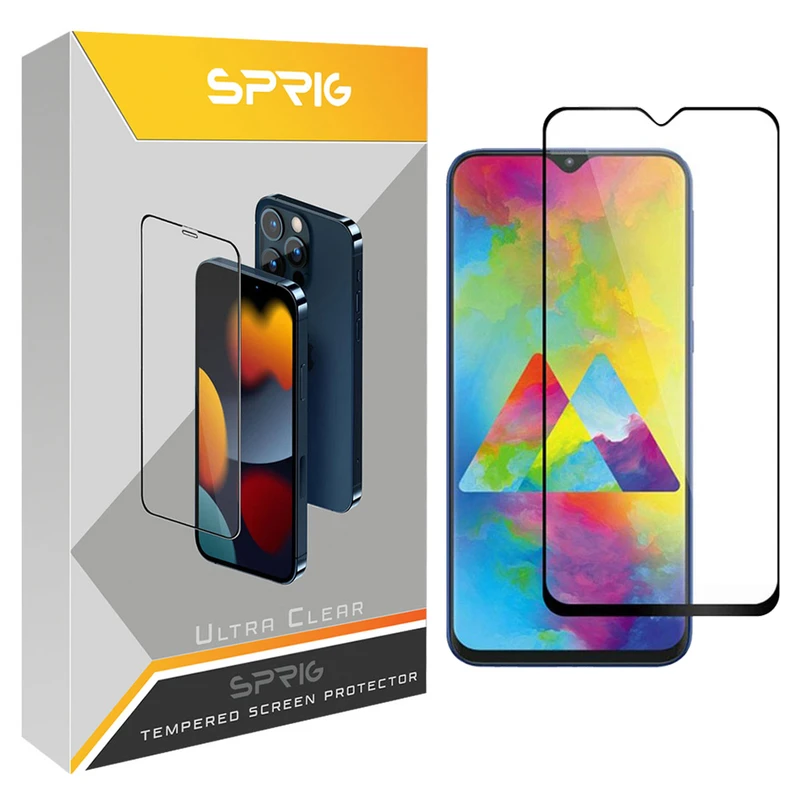 محافظ صفحه نمایش اسپریگ مدل FLSP مناسب برای گوشی موبایل سامسونگ Galaxy M20