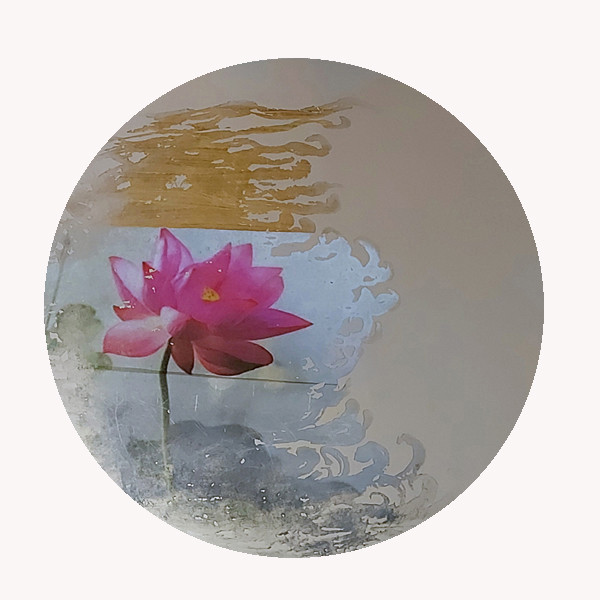 آینه مدل  flower1