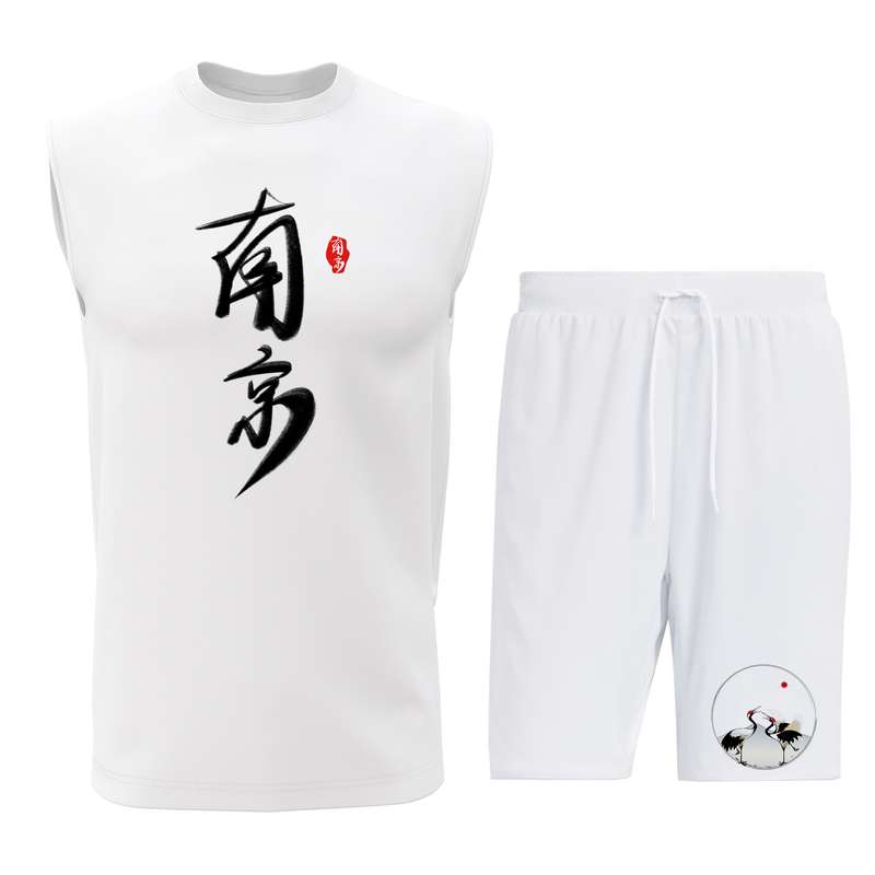 ست تاپ و شلوارک مردانه مدل C083W