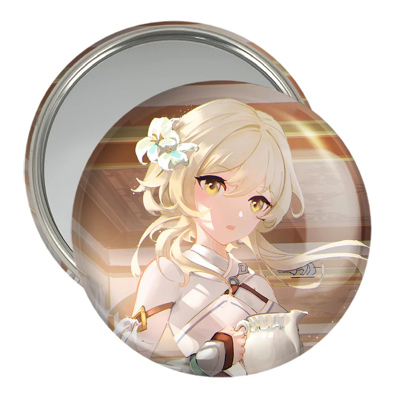 آینه جیبی خندالو مدل بازی گنشین ایمپکت Genshin Impact کد 24618