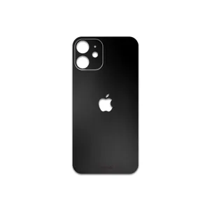 MAHOOT Matte-Black Cover Sticker for Apple iPhone 12 mini