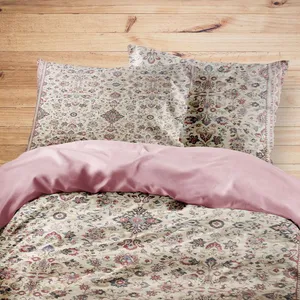 سرویس روتختی مدوپد طرح فرش ساروق مدل C-Sarough19 یک نفره 4 تکه