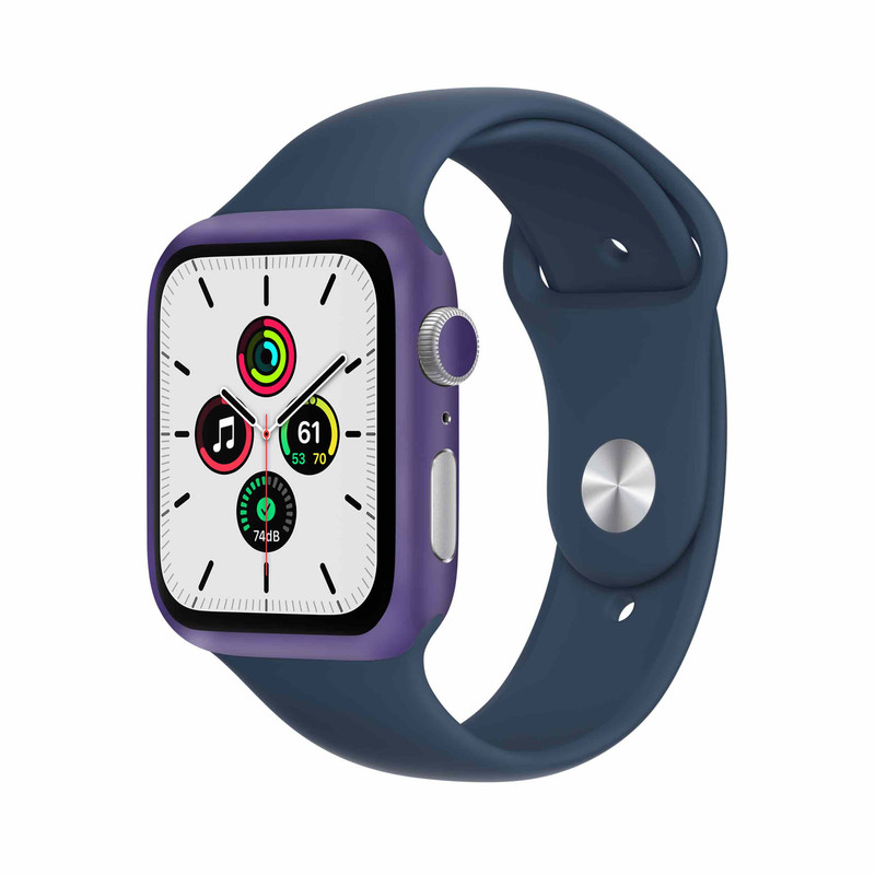 برچسب ماهوت طرح Matte-BlueBerry مناسب برای اپل واچ Watch Se 44mm