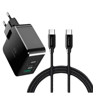 شارژر دیواری مک دودو مدل TC-035PQ30 به همراه کابل USB-C