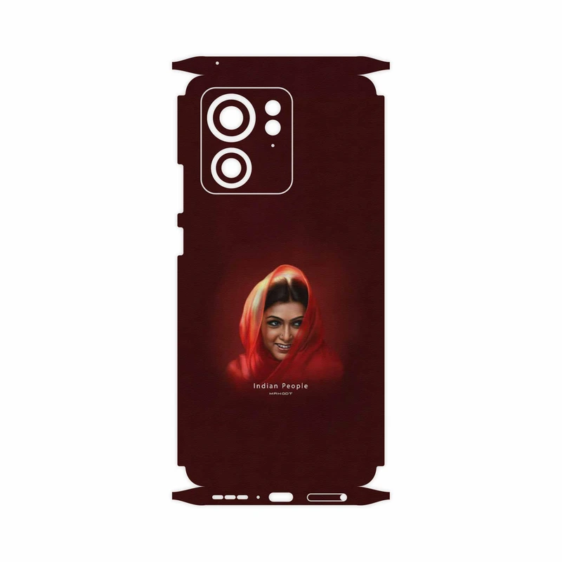 برچسب پوششی ماهوت مدل Portrait of an Indian Woman-FullSkin مناسب برای گوشی موبایل موتورولا Edge 40