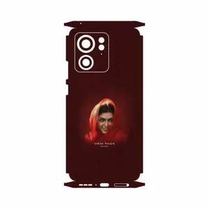 MAHOOT Portrait of an Indian Woman-FullSkin Cover Sticker for Motorola Edge 40