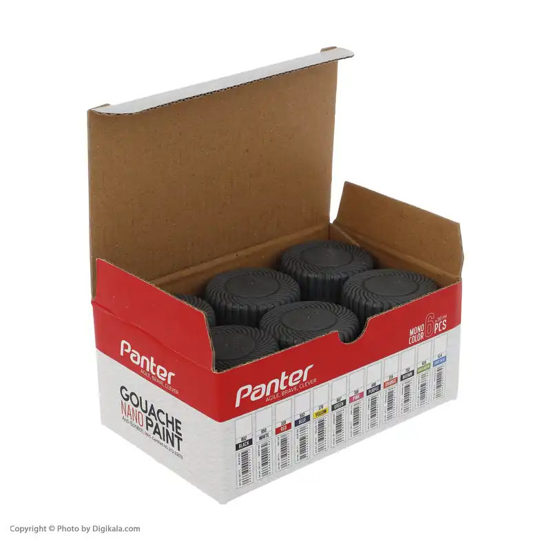 گواش پنتر  کد GP-711-6 بسته 6 عددی