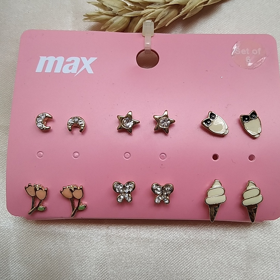 گوشواره زنانه مکس مدل بهار کد SS 0103