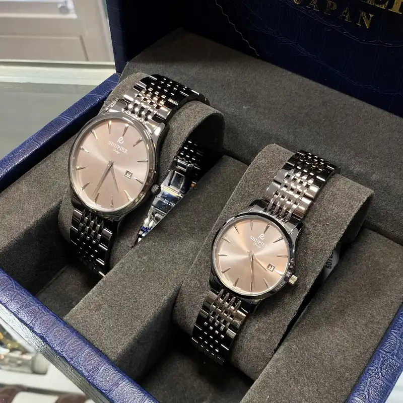 ست ساعت مچی عقربه ای زنانه و مردانه شوپیر مدل GL172A017