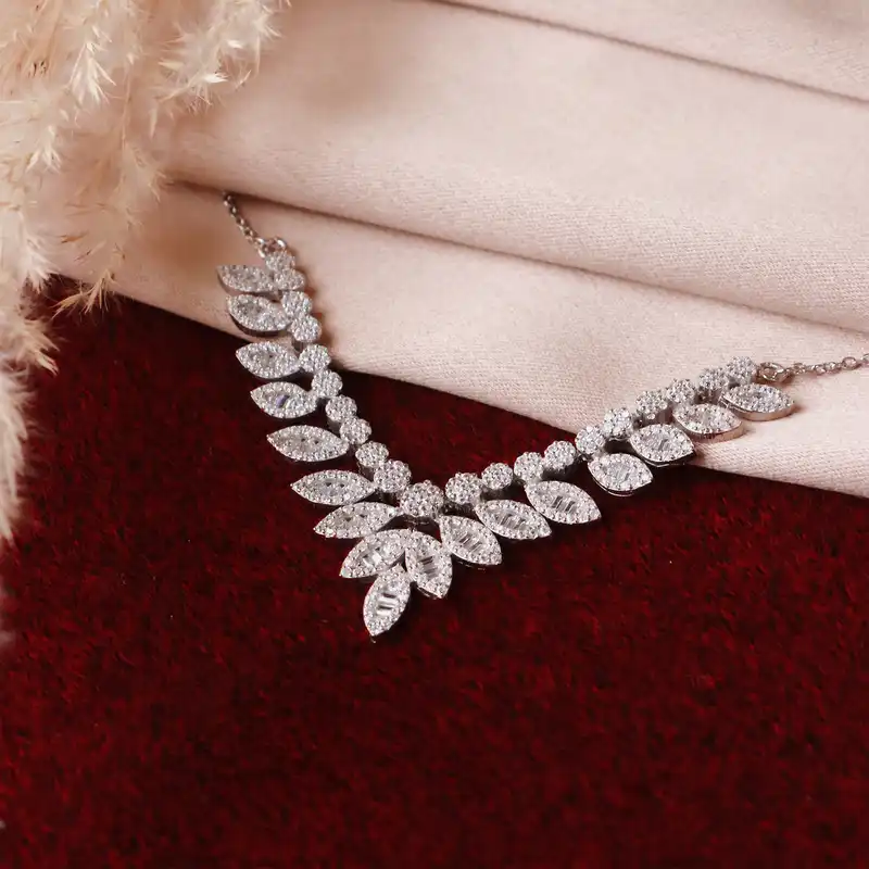 نیم ست نقره زنانه جی تی ای مدل جی نایس 62