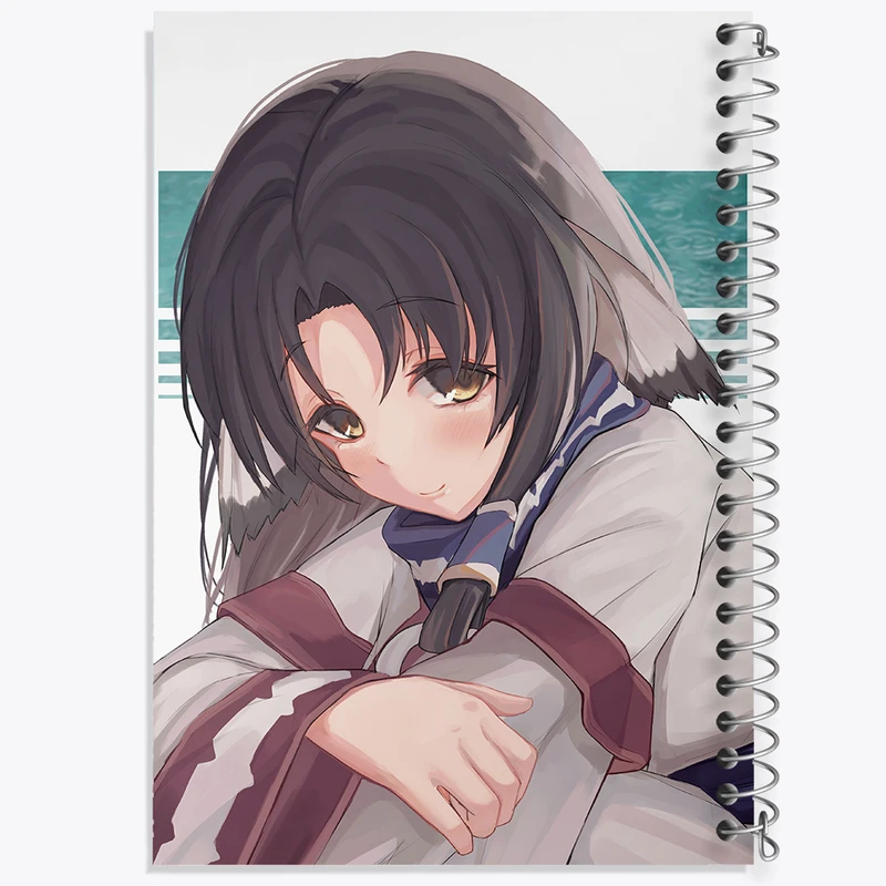 دفتر نقاشی 50 برگ خندالو طرح بازی Utawarerumono کد 35388