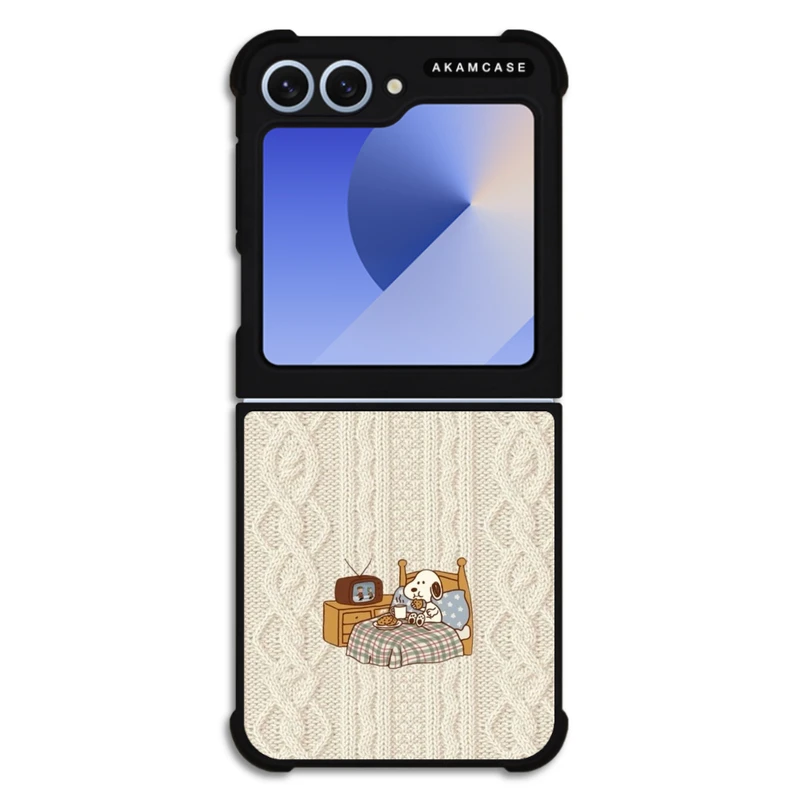 کاور آکام مدل AMC-WSGZFLIP6-TRICOT-11 مناسب برای گوشی موبایل سامسونگ Galaxy Z Flip 6