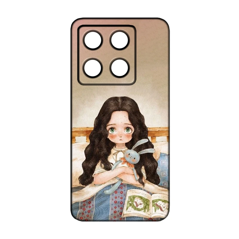 کاور طرح دخترانه کد 227 مناسب برای گوشی موبایل شیائومی 14T Pro