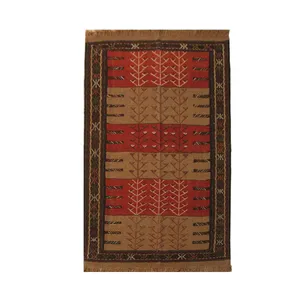 گلیم دستبافت دو متری کد 46