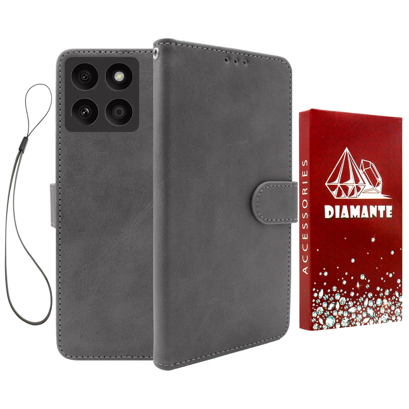 کیف کلاسوری دیامانته مدل Chanta Rd مناسب برای گوشی موبایل شیائومی Mi 14T Pro به همراه بندآویز