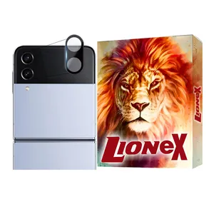 محافظ لنز دوربین  لایونکس مدل FULLENSLمناسب برای گوشی موبایل سامسونگ Galaxy Z Flip4 5G