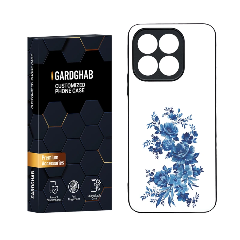 کاور گارد قاب مدل دور ژله ای پشت گلس دخترانه مناسب برای گوشی موبایل آنر Honor X6b 4G