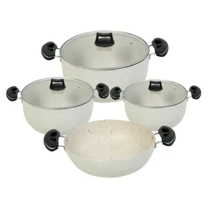 سرویس قابلمه 7 پارچه kahkeshan granite مدل setayesh