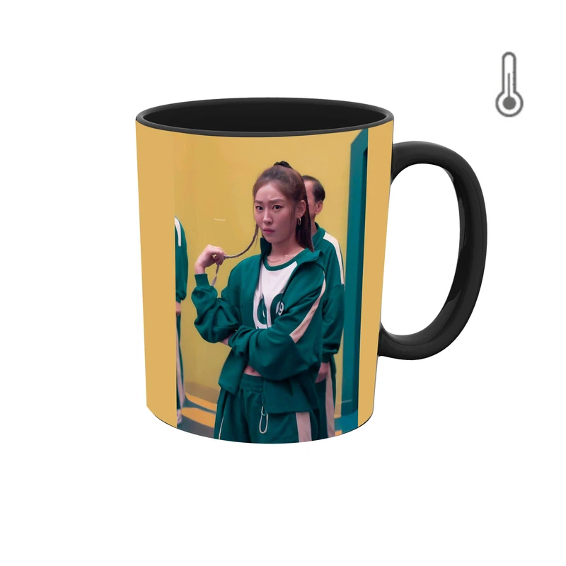 ماگ حرارتی طرح سریال اسکویید گیم 