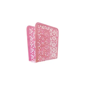 نگهدارنده دستمال کاغذی مدل گلدار کد 073