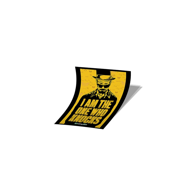 استیکر تزئینی موبایل و تبلت لولو مدل من اونیم که در میزنه سریال برکینگ بد BREAKING BAD کد 614